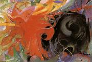 Franz Marc, Fighting forms